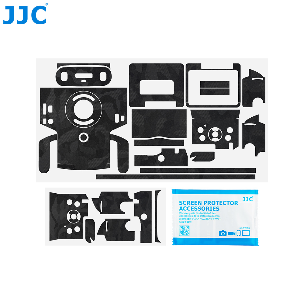 JJC SS-V10 Miếng Dán Bảo Vệ Chống Trầy Xước Cho Máy Ảnh Canon PowerShot V10, Phim Da Trang Trí Chất Liệu Không Dư 3M