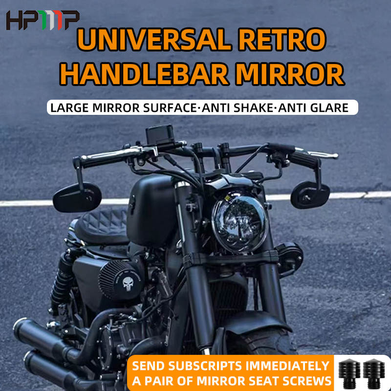 Gương Chiếu Hậu Bằng Hợp Kim Nhôm Cao Cấp Cho Xe Mô Tô