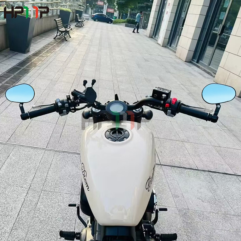 Gương Chiếu Hậu Bằng Hợp Kim Nhôm Cao Cấp Cho Xe Mô Tô