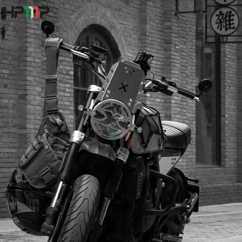 Gương Chiếu Hậu Bằng Hợp Kim Nhôm Cao Cấp Cho Xe Mô Tô