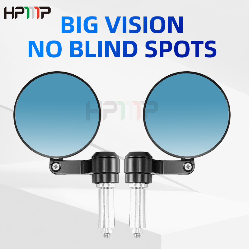 Gương Chiếu Hậu Bằng Hợp Kim Nhôm Cao Cấp Cho Xe Mô Tô