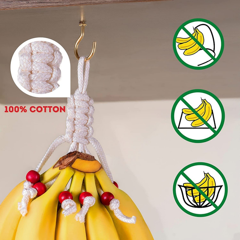 Rổ Đựng Trái Cây Treo Tường Tiết Kiệm Không Gian Tiện Lợi