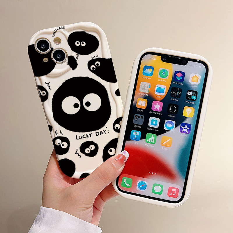 Ốp Điện Thoại In Hoạt Hình Quái Vật Cho iPhone 6s 11Pro 8Plus 7 6s 13 14Promax x xr xsmax 14PLUS 12 13