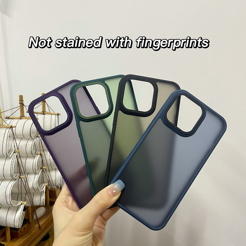 Ốp Điện Thoại Màu Mờ Thời Trang Sang Trọng Cho iPhone 14 iPhone 13 11 12 14 Pro Max 14Plus