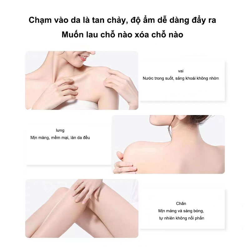 GongFu Kem Lót Toàn Thân Niacinamide Emollient Dưỡng Ẩm Mùa Hè Cho Nam Và Nữ 100g