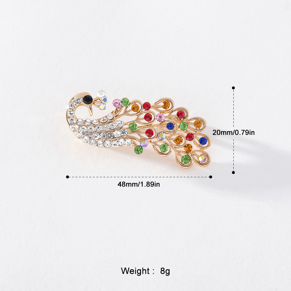 Ghim cài áo Pinkdudu PD1223bằng hợp kim tráng men hình chim dễ thương