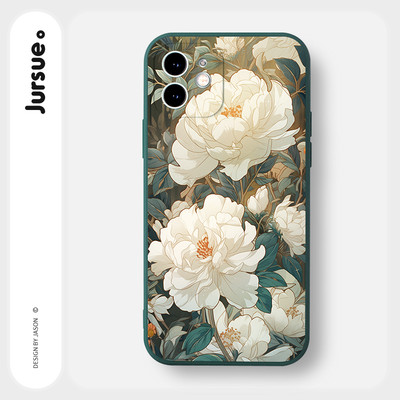 Ốp lưng JURSUE mềm chống sốc hình độc lạ vintage Cho iPhone 17 16 15 14 13 12 11 Pro Max SE 2020 X XR XS ip 8 7 Plus Y3762