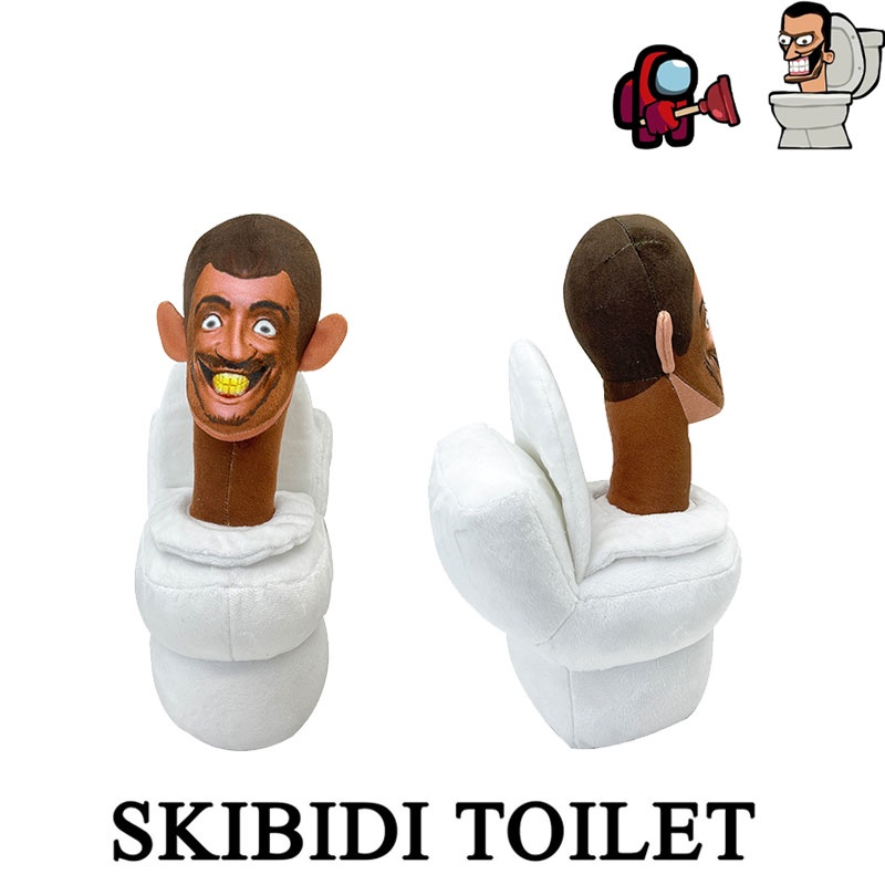 Đồ chơi nhồi bông Hình Toilet Skibidi Vui Nhộn