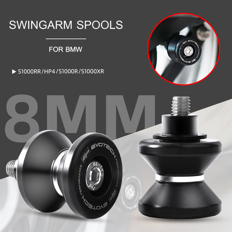 Trục Xoay M8 8mm Chuyên Dụng Cho BMW S1000RR 2010-2020 S1000R 2014-2018 S1000XR 2014-2018 HP4 2012-2014