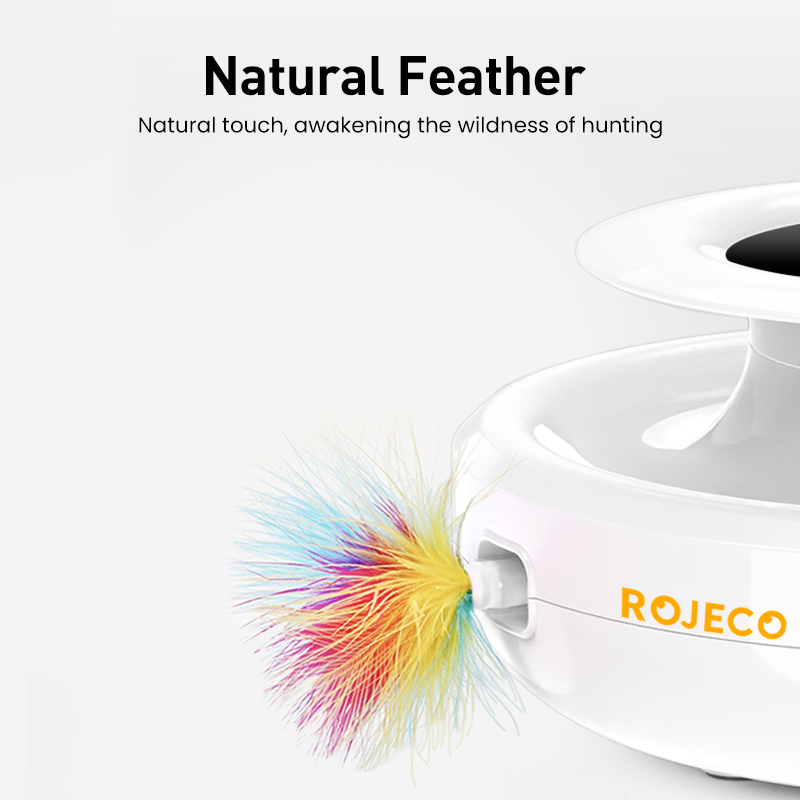Rojeco Đồ Chơi Tương Tác 2 Trong 1 Cho Mèo