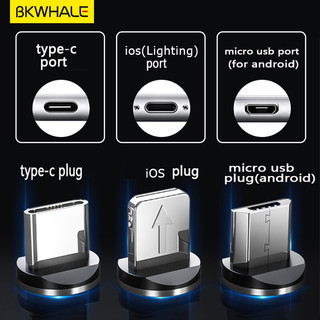 Dây Cáp Sạc Nhanh 2.4A Micro USB Type C Gắn Đèn LED