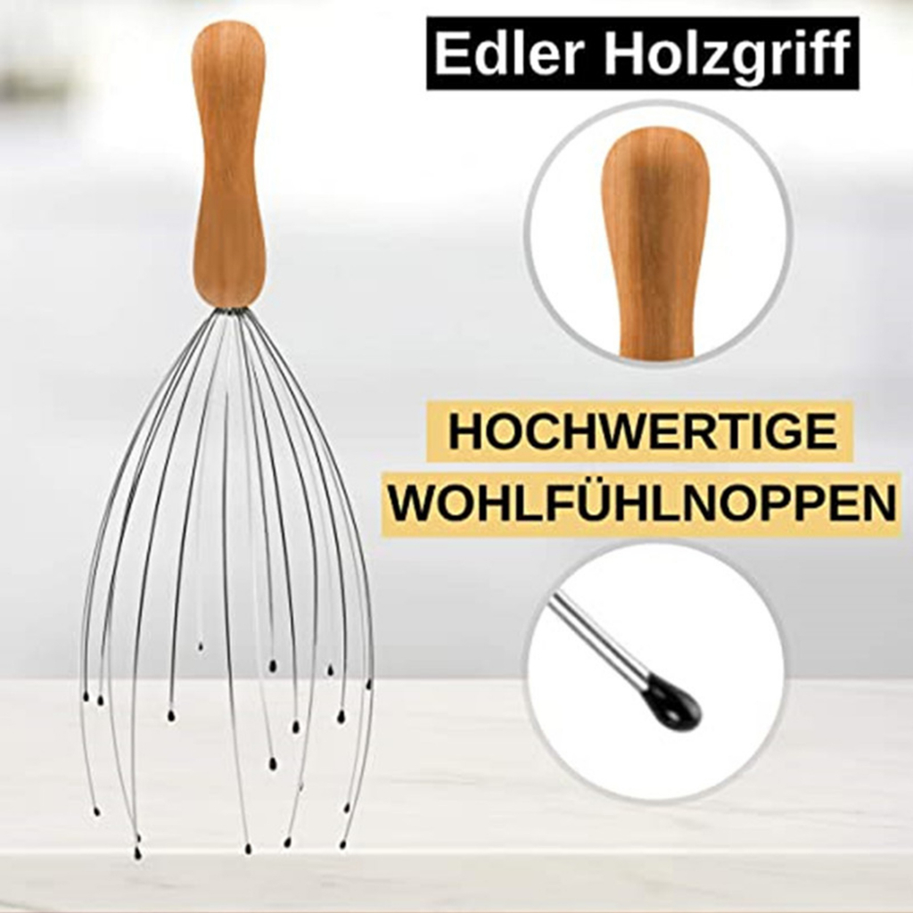 Dụng cụ mát xa da đầu không làm trầy xước