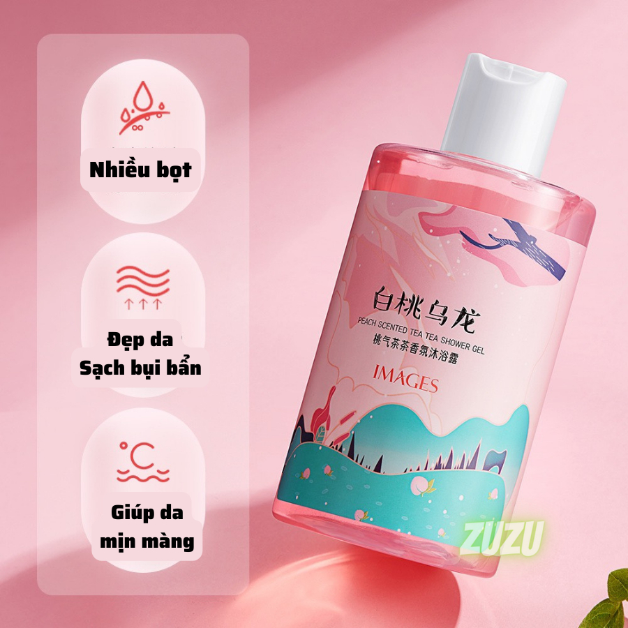 Sữa tắm nước hoa LIFUSA, sữa tắm trắng da Perfume Shower Gel WINKBEAUTY 250ml