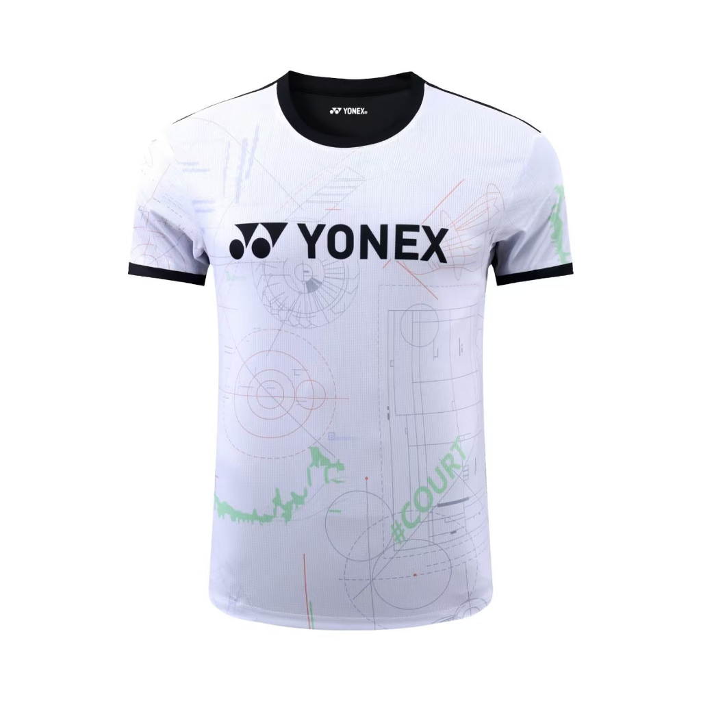 Áo Thun Thể Thao Yonex Thoáng Khí Thấm Hút Mồ Hôi Nhanh Khô Thời Trang Mùa Hè 2023 Cho Nam Và Nữ