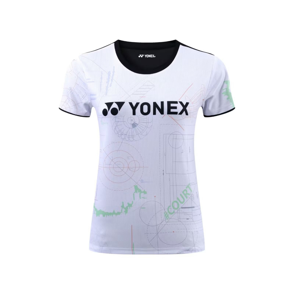Áo Thun Thể Thao Yonex Thoáng Khí Thấm Hút Mồ Hôi Nhanh Khô Thời Trang Mùa Hè 2023 Cho Nam Và Nữ