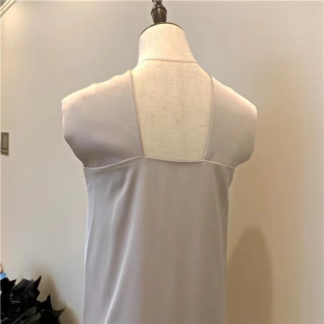 Váy Phong Cách Mới Mùa Hè 2023✨✨Đầm Hai Dây Màu Trơn Phong Cách Desire✨✨Đầm Satin Dáng Rộng Thời Trang Pháp Xinh Xắn