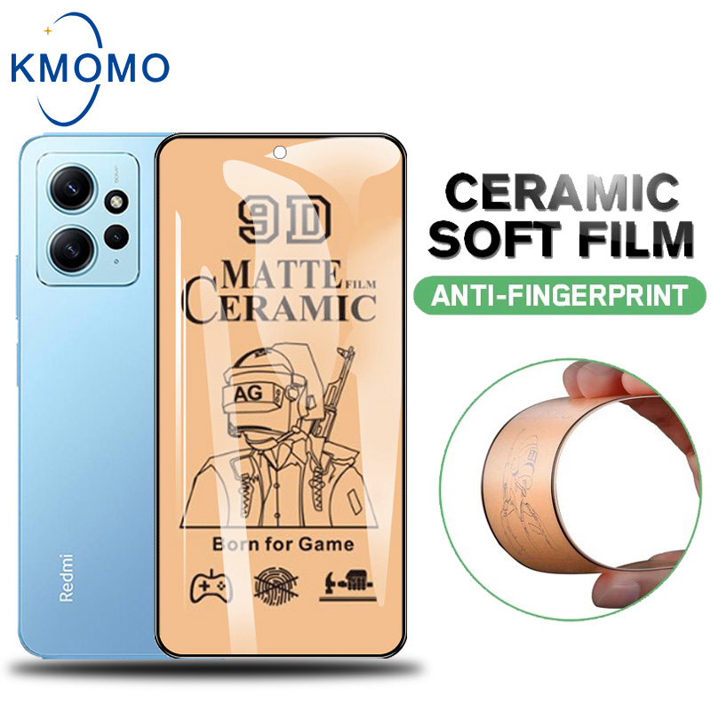 Kính Cường Lực Bảo Vệ Màn Hình Chống Dấu Vân Tay Cho Xiaomi Redmi Note 12 4G + 11 Pro 5G 11s 10 10s 9 9s 8 7 Plus