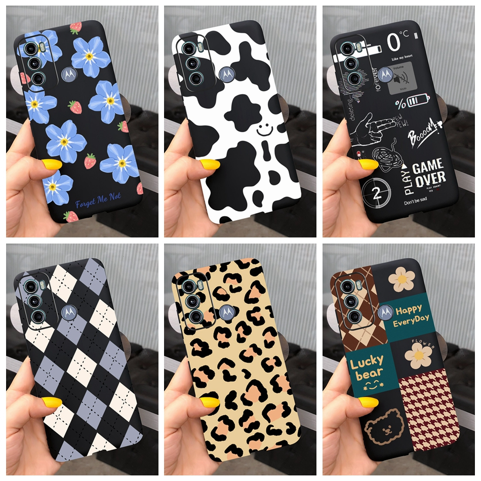 Ốp Điện Thoại Silicone Mềm In Hình Xinh Xắn Cho Motorola Moto G60 G40 Fusion MotoG60 Motog40