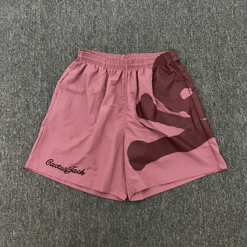 Quần Short In Hình Đầu Lâu Travis Scott Jack x mastermind Kiểu Nhật Bản Cá Tính