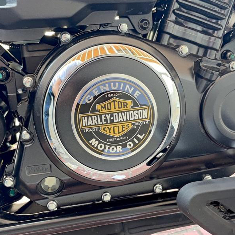 Đề Can Kim Loại Hình Đầu Lâu Cá Tính Dán Trang Trí Nắp Bình Xăng Xe Mô Tô Harley-Davidson