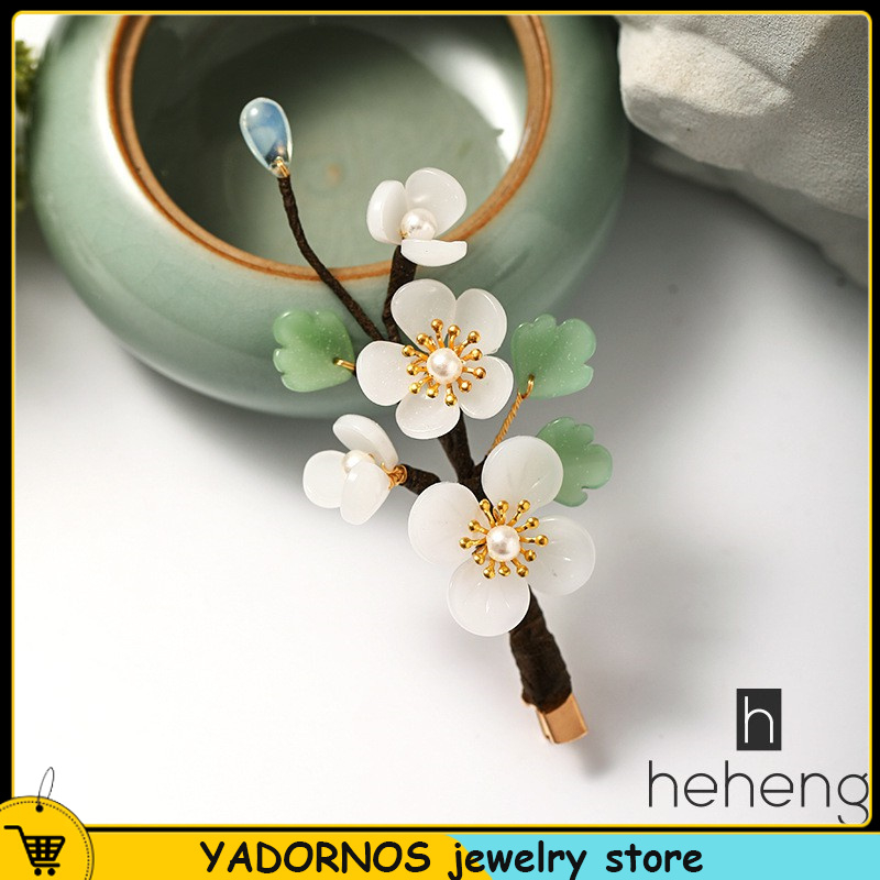 YADORNOS Trâm Cài Tóc Hình Hoa Phong Cách Trung Hoa