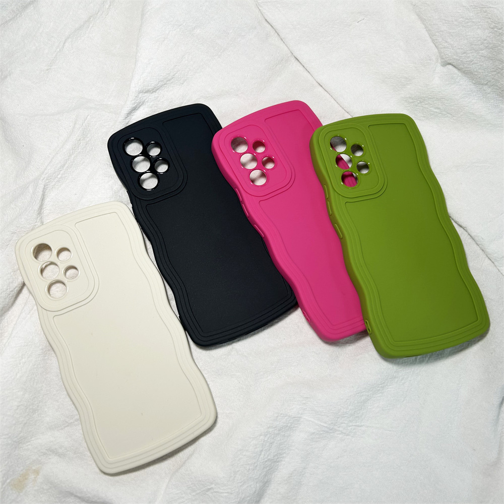 Ốp Điện Thoại TPU Mềm Mỏng Màu Kẹo Bảo Vệ Camera Cho Samsung Galaxy A53 A52 A13 A14 A51 A31 A34 A54 A23 A33 A21S