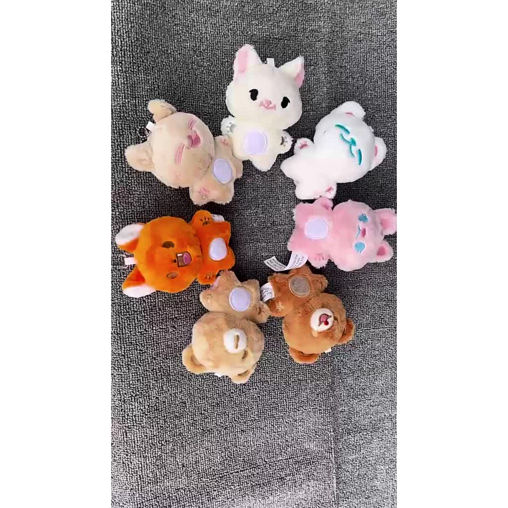 Búp Bê Nhồi Bông Hình Nhân Vật Hoạt Hình Nhóm Nhạc Kpop NCT 10cm