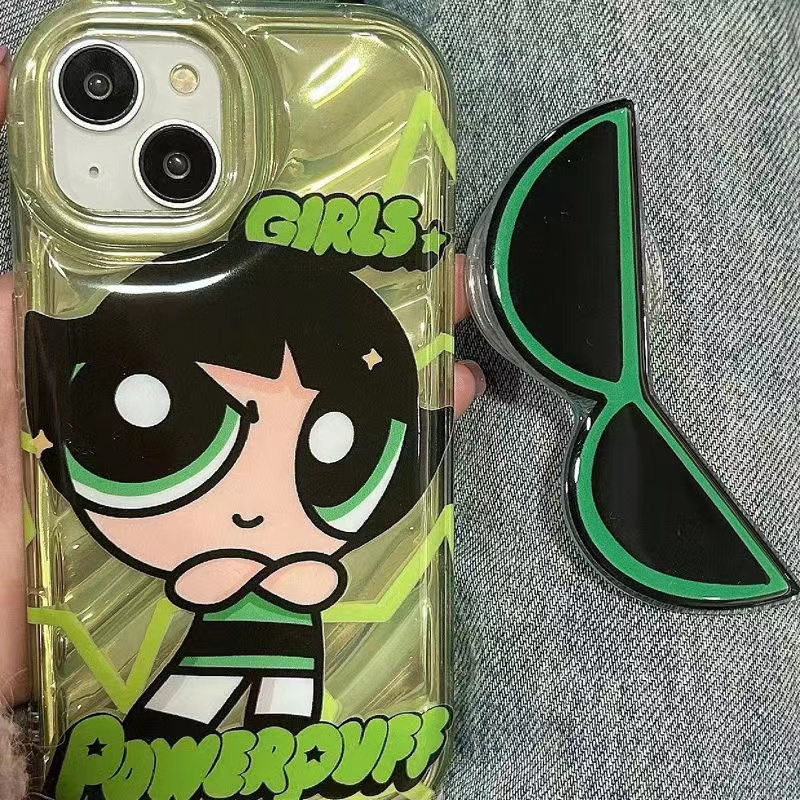 Ốp Điện Thoại tpu Mềm Họa Tiết Cô Gái Đeo Kính Cho iPhone 14 14promax 14pro 11 12promax 12pro 13pro