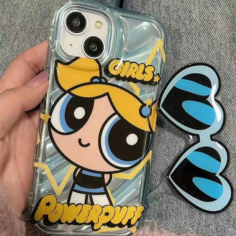 Ốp Điện Thoại tpu Mềm Họa Tiết Cô Gái Đeo Kính Cho iPhone 14 14promax 14pro 11 12promax 12pro 13pro