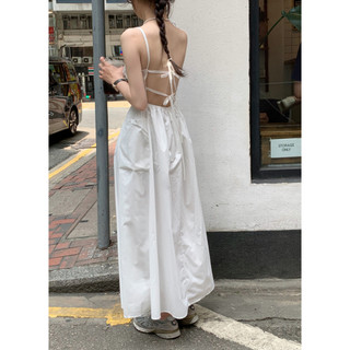 【JMWOMEN】Đầm Dài Hai Dây Dáng Chữ A Xinh Xắn Thời Trang Dành Cho Nữ