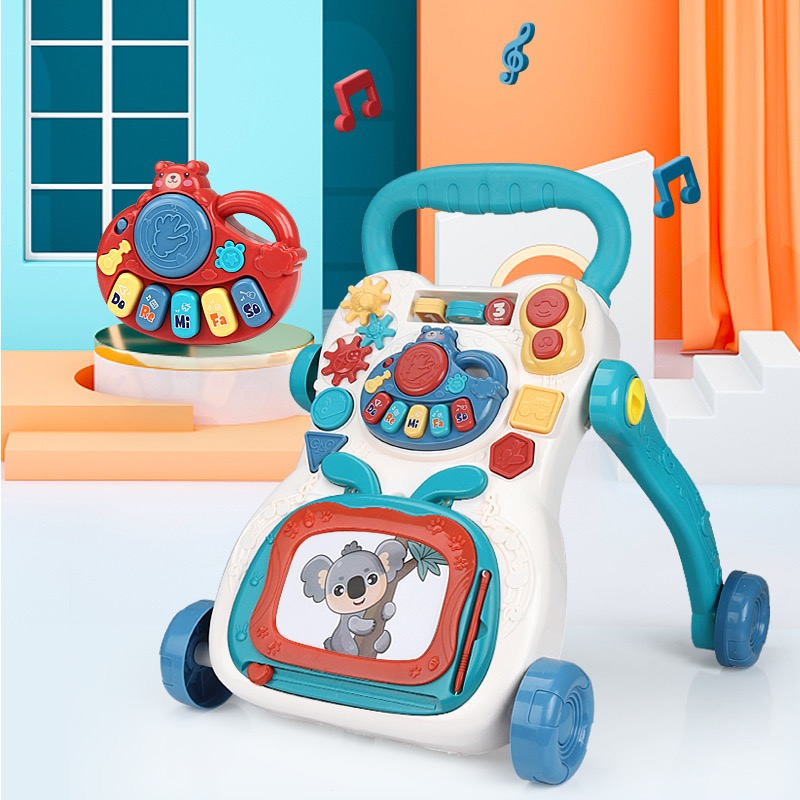 Babyfair. Xe tập đi cho bé ,xe đẩy cho bé tập đi chống lật đa năng có trò chơi có nhạc.