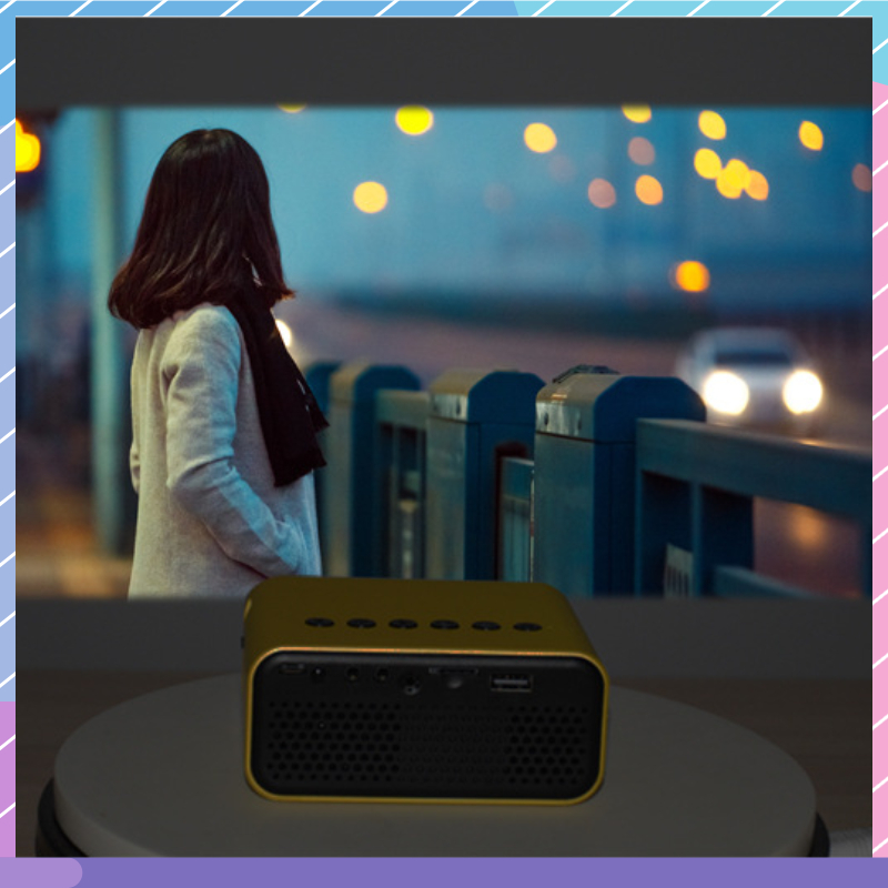Điện Thoại Máy Chiếu mini HD 1080P Không Dây Chất Lượng Cao