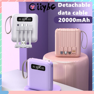 Pin Sạc Dự Phòng Mini 20000mAh Với 3 Cổng Ra Micro USB / Type-C Tiện Dụng