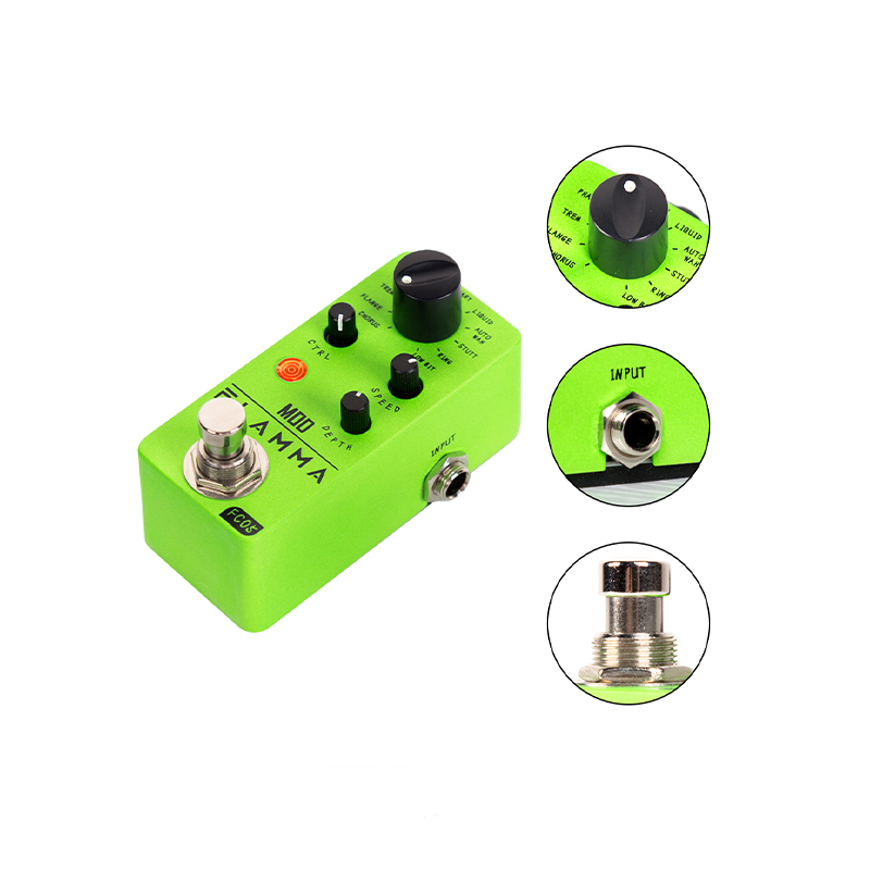 FLAMMA FC05 Pê Đan 11 Chế Độ Chorus Phaser Tremolo