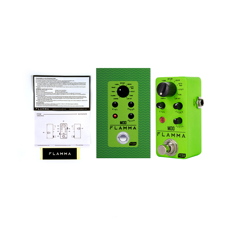 FLAMMA FC05 Pê Đan 11 Chế Độ Chorus Phaser Tremolo