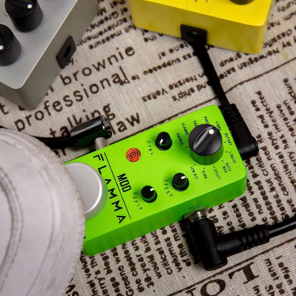 FLAMMA FC05 Pê Đan 11 Chế Độ Chorus Phaser Tremolo