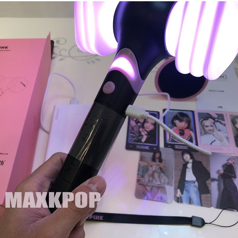 lightstick blackpink ver 2 BORN PINK 29-30 tháng 7  buổi hòa nhạc lightstick+blackpink lighstick blackpink lightstick blackpink blackpink lightstick gậy blackpink quạt blackpink linghtstick blackpink đèn blackpink liketick black pink lightstick