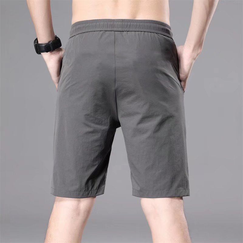 Quần Short Nam Thể Thao Thun Lạnh Cao Cấp Dáng Rộng Bằng Lụa Lạnh Phong Cách Hàn Quốc Thời Trang Mùa Hè HZFMC0140