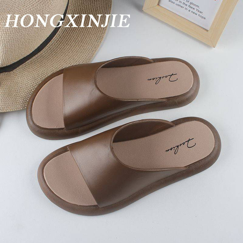 HONGXINJIE dép sandal nữ dép đế cao Xu hướng thời trang năm 2023NEW  062116