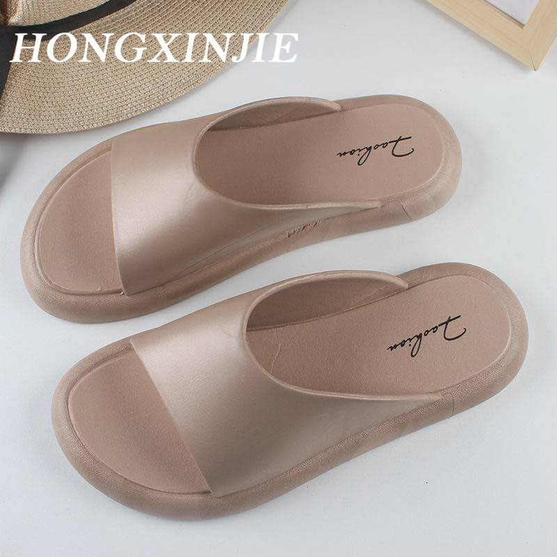HONGXINJIE dép sandal nữ dép đế cao Xu hướng thời trang năm 2023NEW  062116