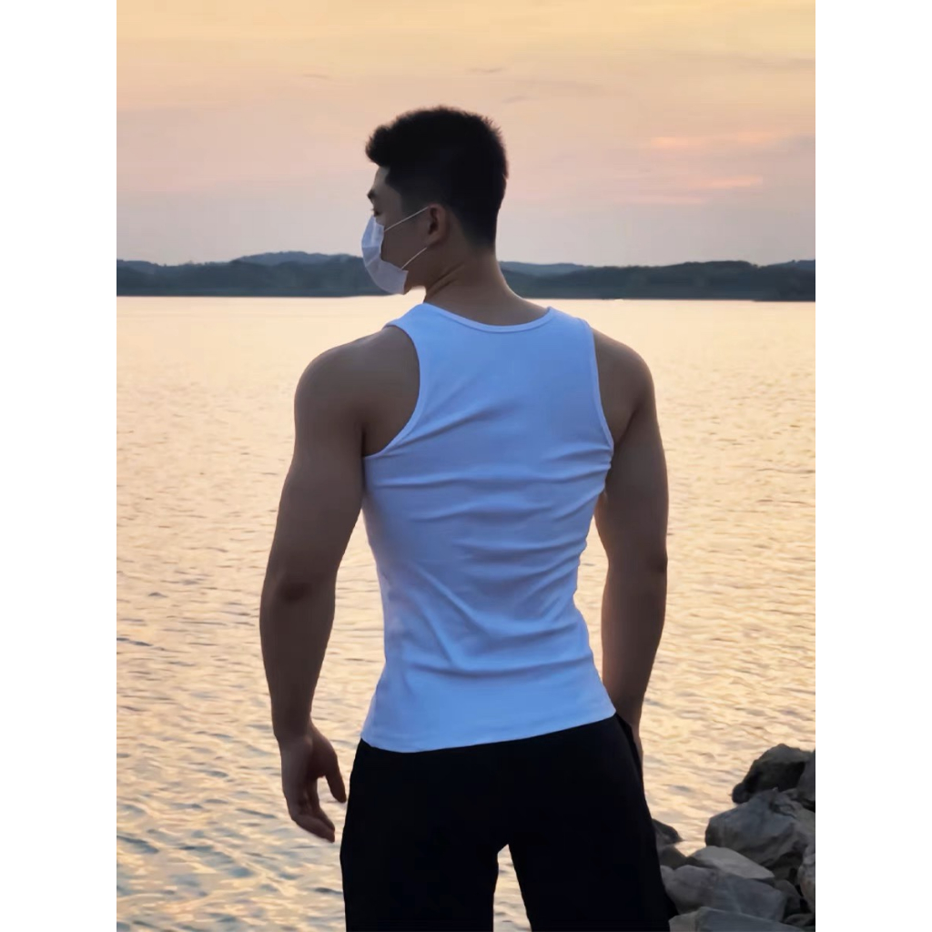 Aokang Áo Sát Nách Thể Thao cotton Thấm Hút Mồ Hôi Thời Trang Mùa Hè Cho Nam