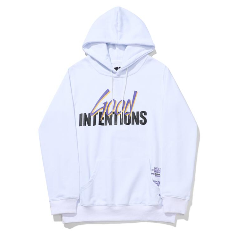 Vlone Áo hoodie cotton unisex In Phong Cách