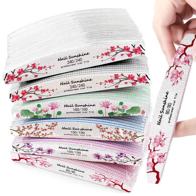 UR Sugar Bộ 100 / 180 Miếng Giấy Nhám Đánh Bóng Móng Tay Chuyên Nghiệp