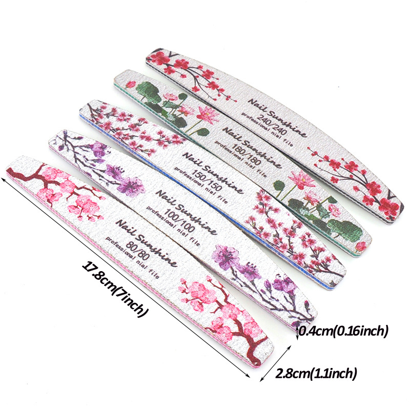 UR Sugar Bộ 100 / 180 Miếng Giấy Nhám Đánh Bóng Móng Tay Chuyên Nghiệp