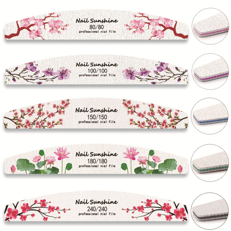 UR Sugar Bộ 100 / 180 Miếng Giấy Nhám Đánh Bóng Móng Tay Chuyên Nghiệp