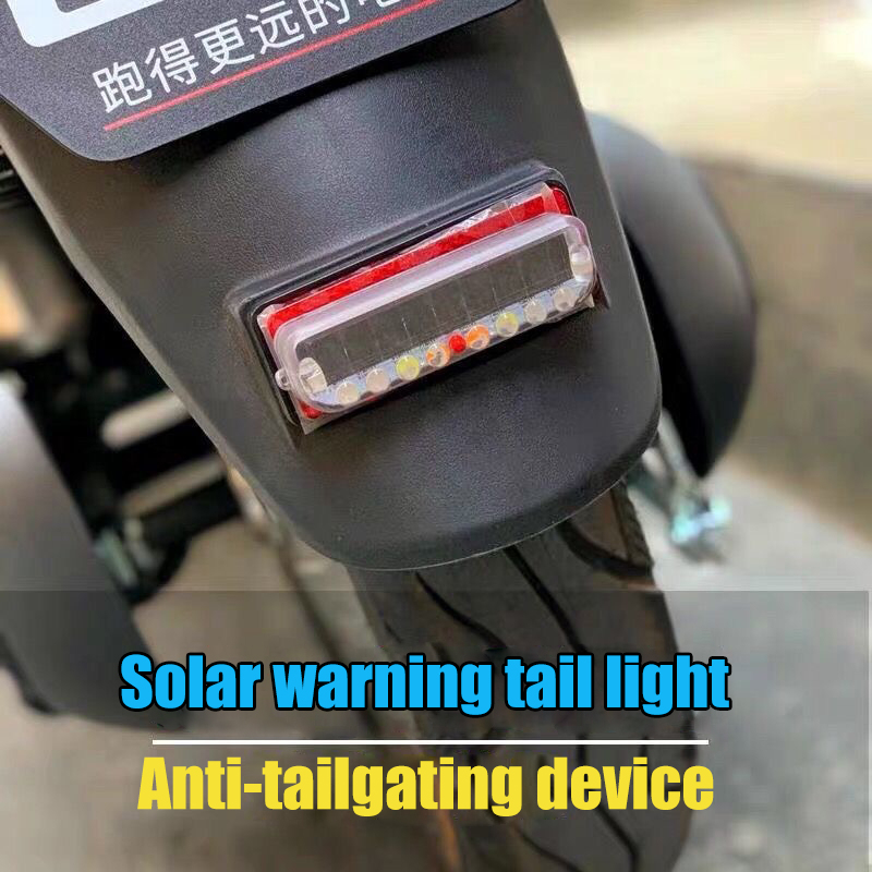 Đèn LED cảnh báo đuôi xe năng lượng mặt trời đèn tín hiệu