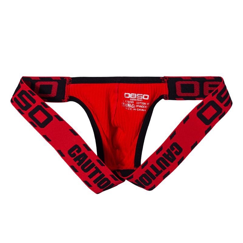 ORLVS Quần lót lọt khe BS3202 bằng cotton thoáng khí quyến rũ dành cho nam