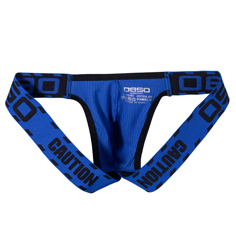 ORLVS Quần lót lọt khe BS3202 bằng cotton thoáng khí quyến rũ dành cho nam