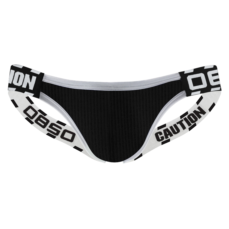 ORLVS Quần lót lọt khe BS3202 bằng cotton thoáng khí quyến rũ dành cho nam