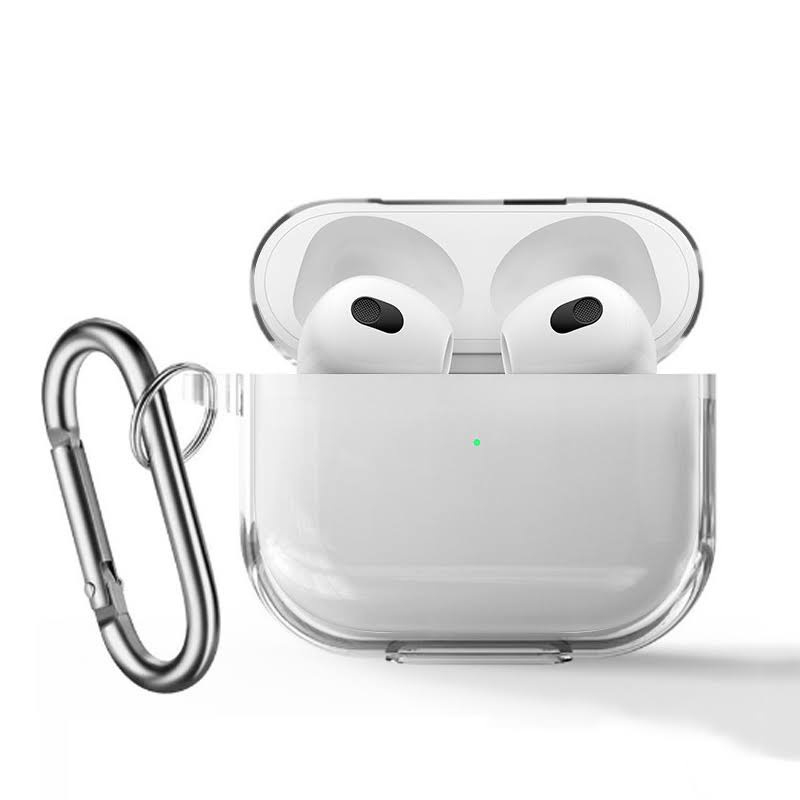 Vỏ bọc Clear silicon dẻo đựng tai nghe không dây Airpods 1 2 3 Pro i11 i12 Airpods Pro 2